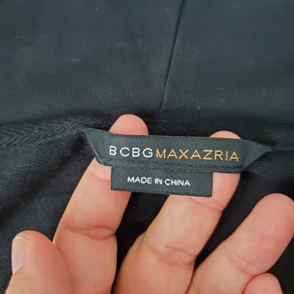 BCBGMaxAzria Sequined Hoodie Jacket - Picture 5 of 8